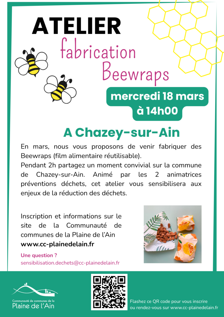 Affiche atelier Beewraps
