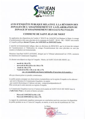 ARRETE PRESCRIVANT L'ENQUETE PUBLIQUE
